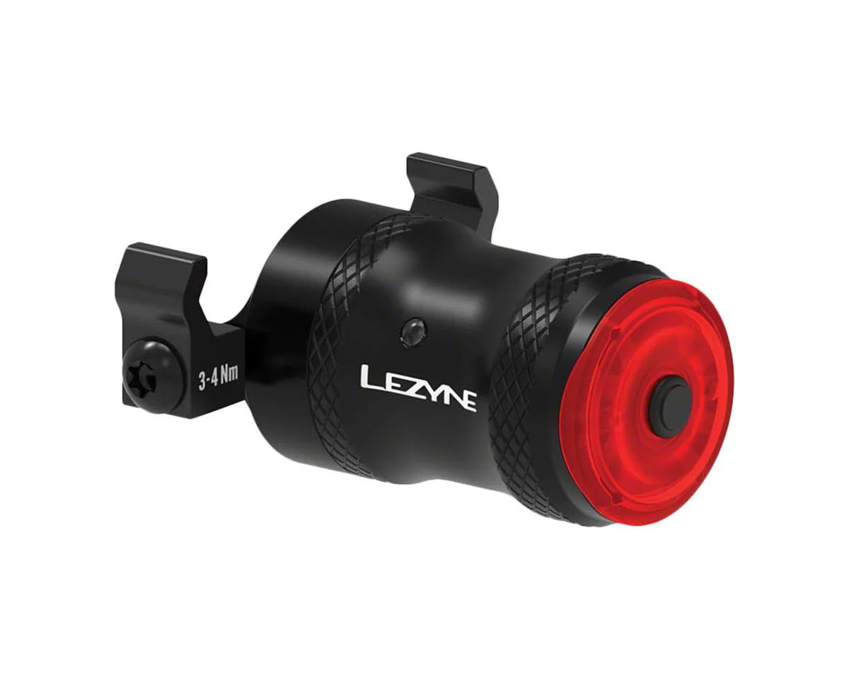 Lezyne Saddle Ai Alert 250 Tail Light (Black) (250 Lumens)